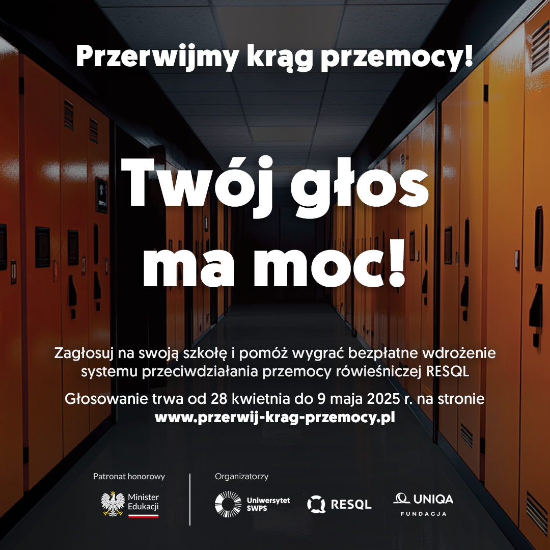 Read more about the article Przerwij krąg przemocy w swojej szkole