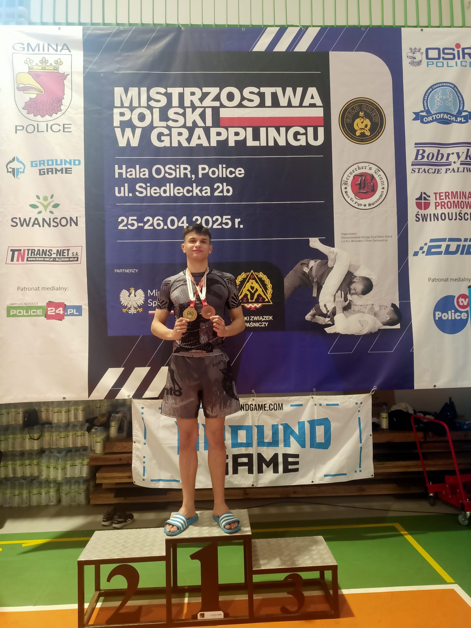 Read more about the article Nikodem Psiuk po raz kolejny zdobył medal!