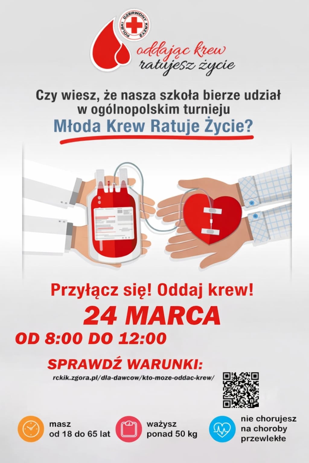 Read more about the article ODDAJ KREW – URATUJ ŻYCIE