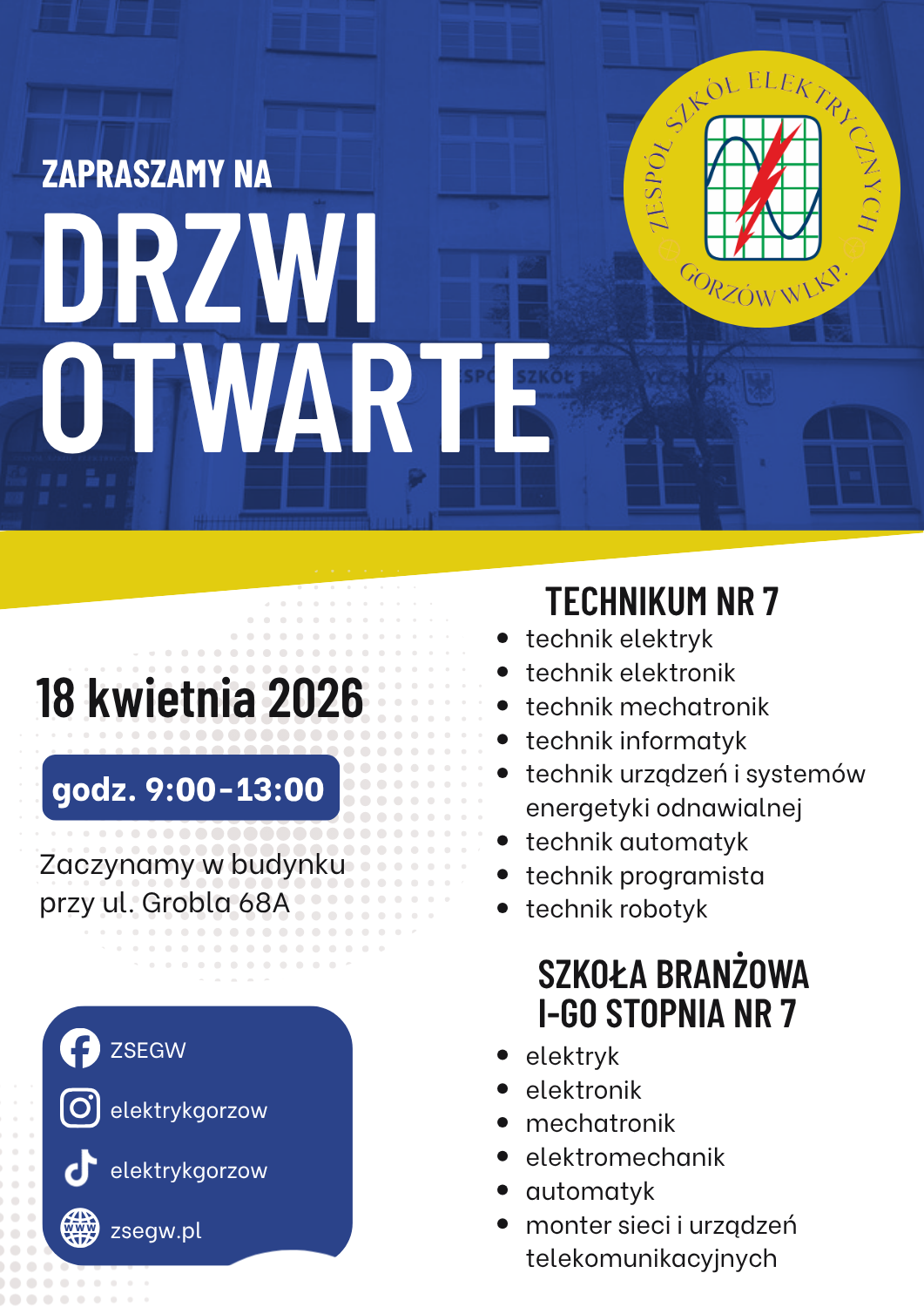 Read more about the article Drzwi Otwarte „Elektryka”