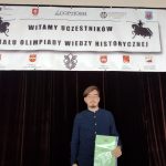 Marcel finalistą Olimpiady Wiedzy Historycznej